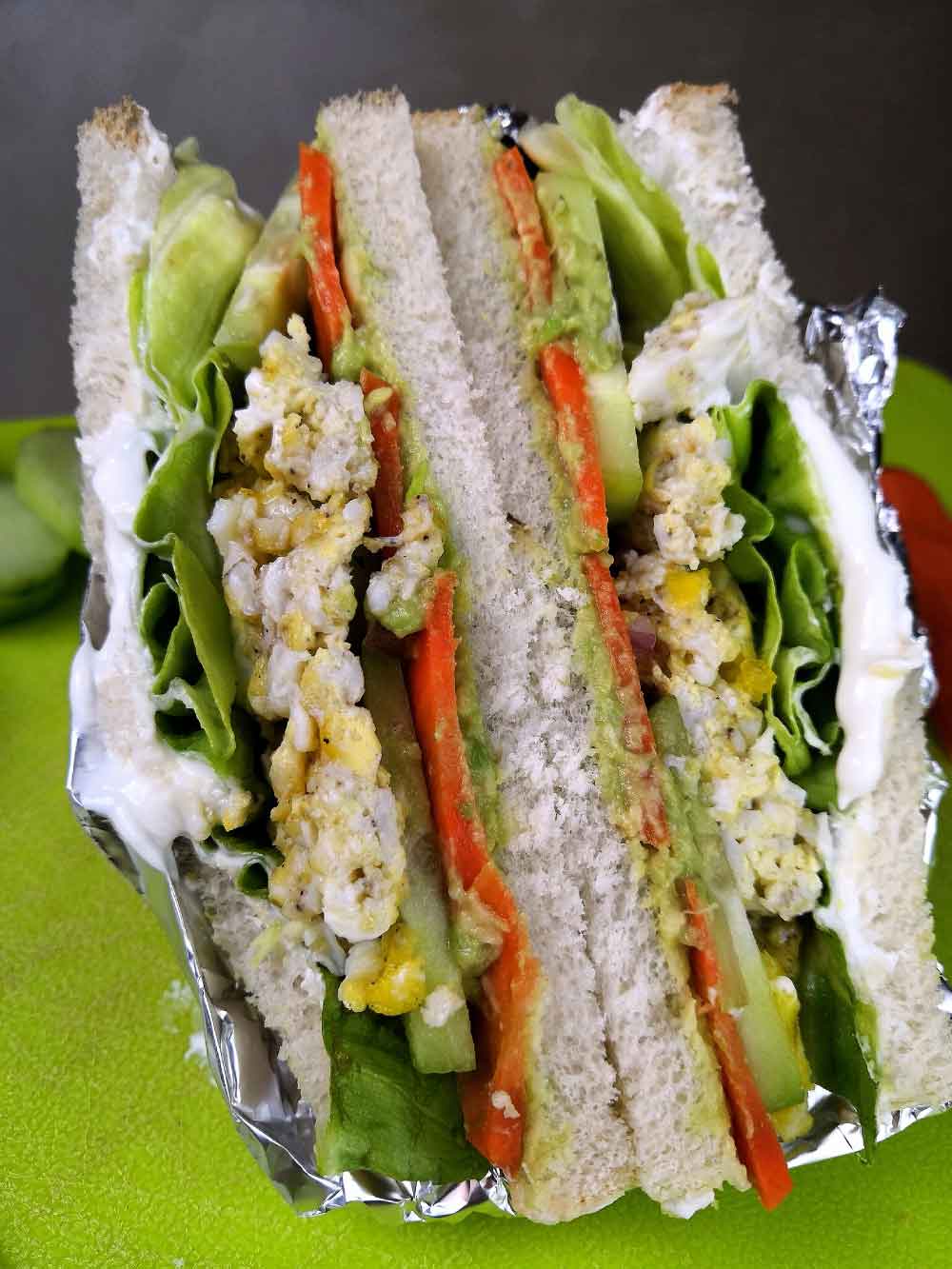 Club Sandwich AvocatOeuf My Yummy Kitchen