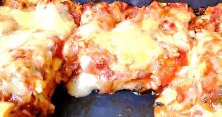 Lasagnes Poulet – Mozzarella
