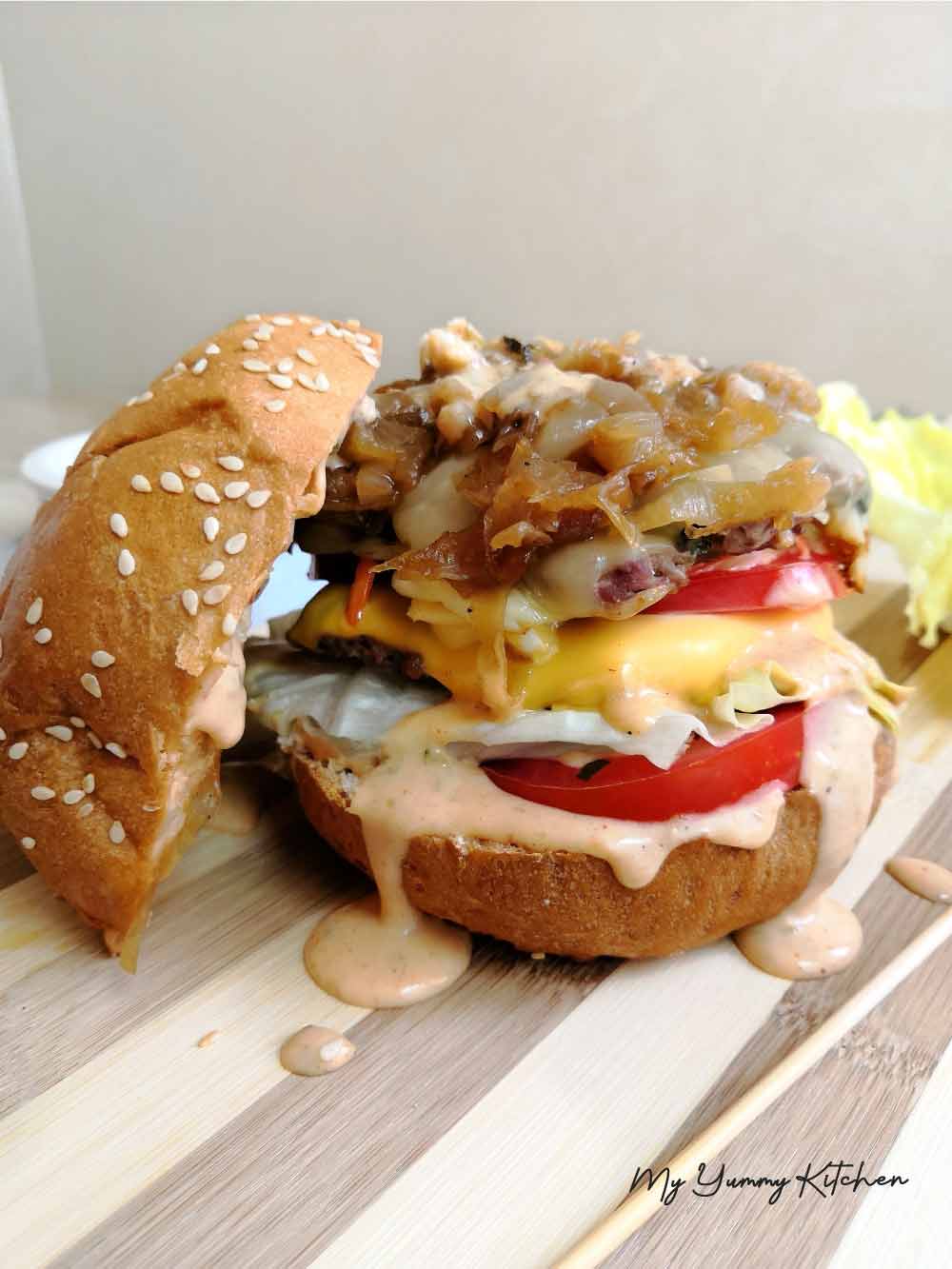 LA Sauce Ultime Pour des Burgers à croquer My Yummy Kitchen