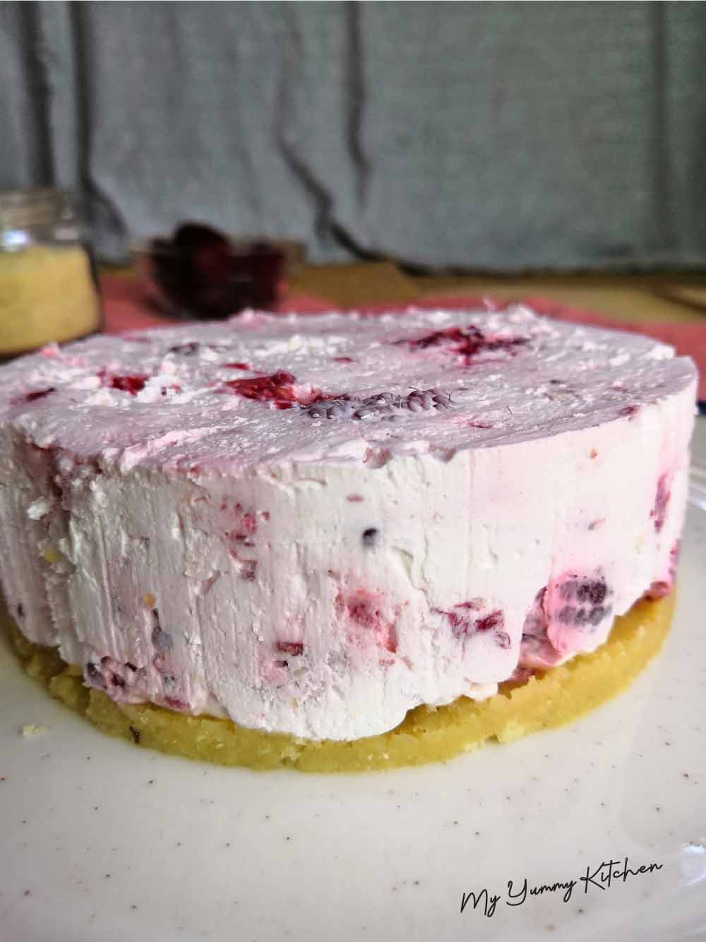 Cheesecake Cetogene Citron Framboises My Yummy Kitchen