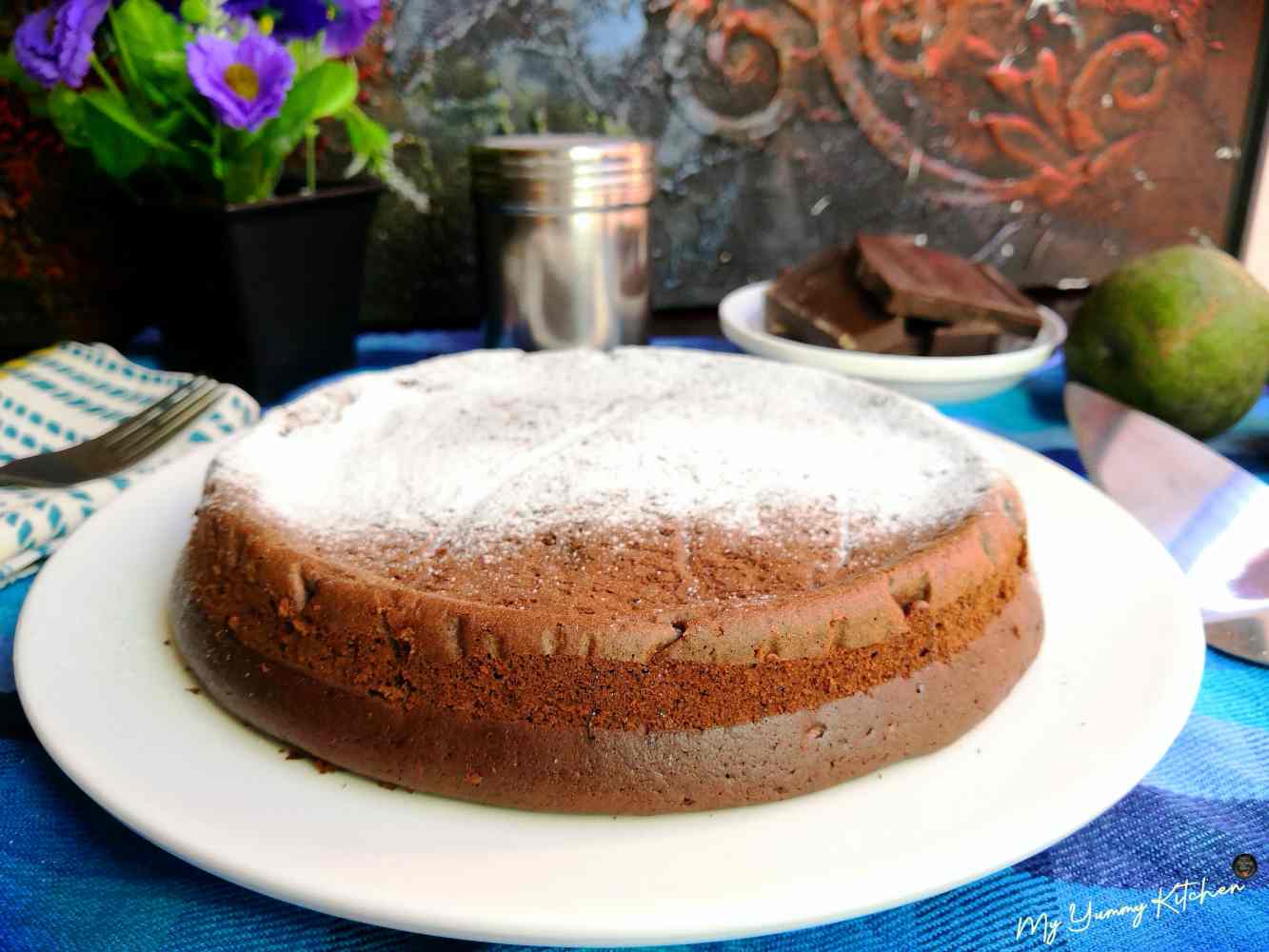 Fondant Chocolat & Avocat ( Sans Lactose ) - My Yummy Kitchen