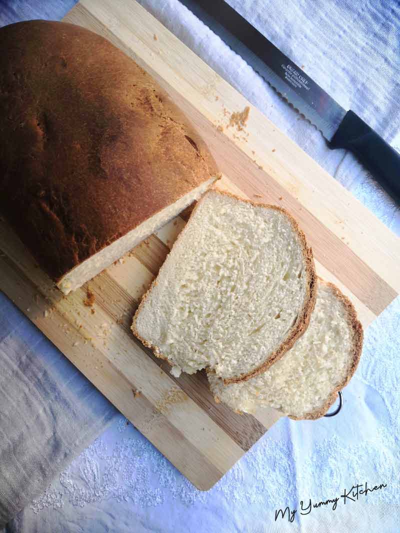 Super Soft Sandwich Bread (Without Kneading Machine)