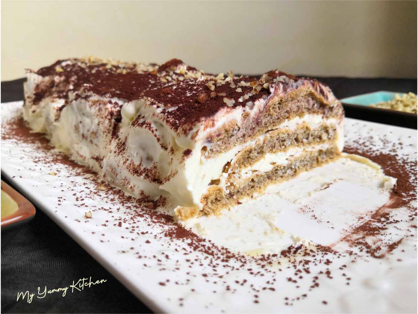 TIRAMISU, Sans Sucre – Cétogène – LCHF – Sans Gluten (version simple)