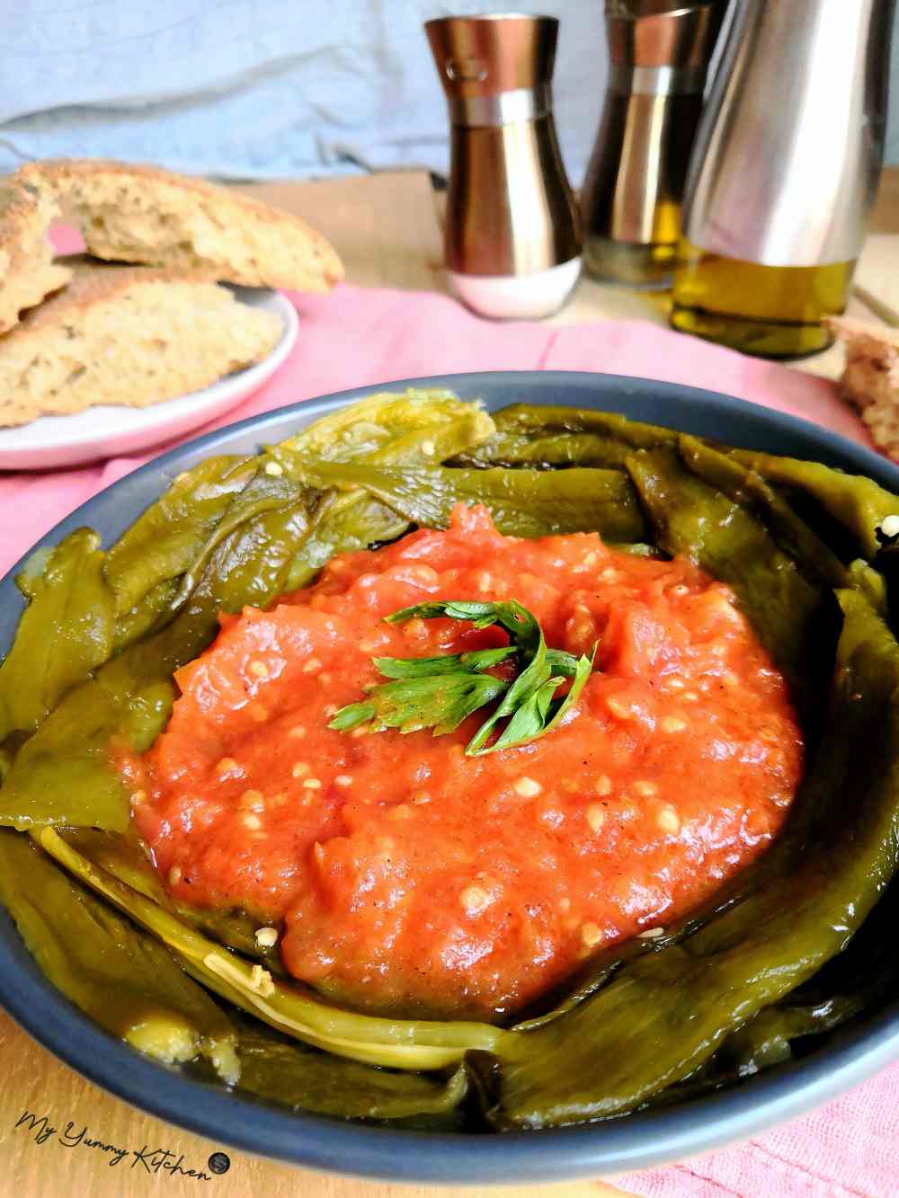 Dip de tomate et Poivrons Grillés