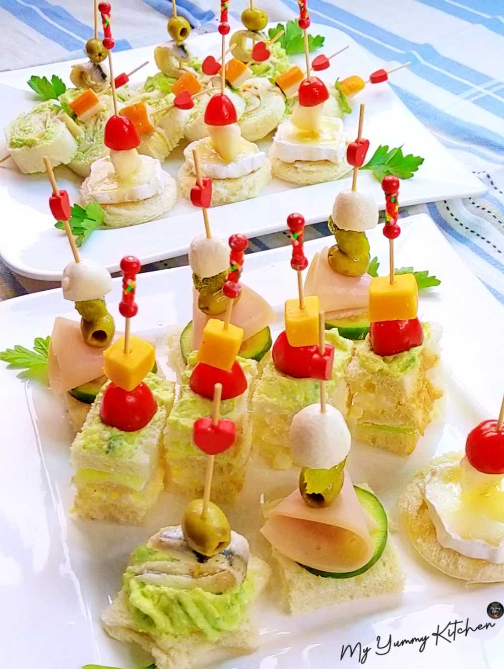 Canapés Pain de Mie Variation