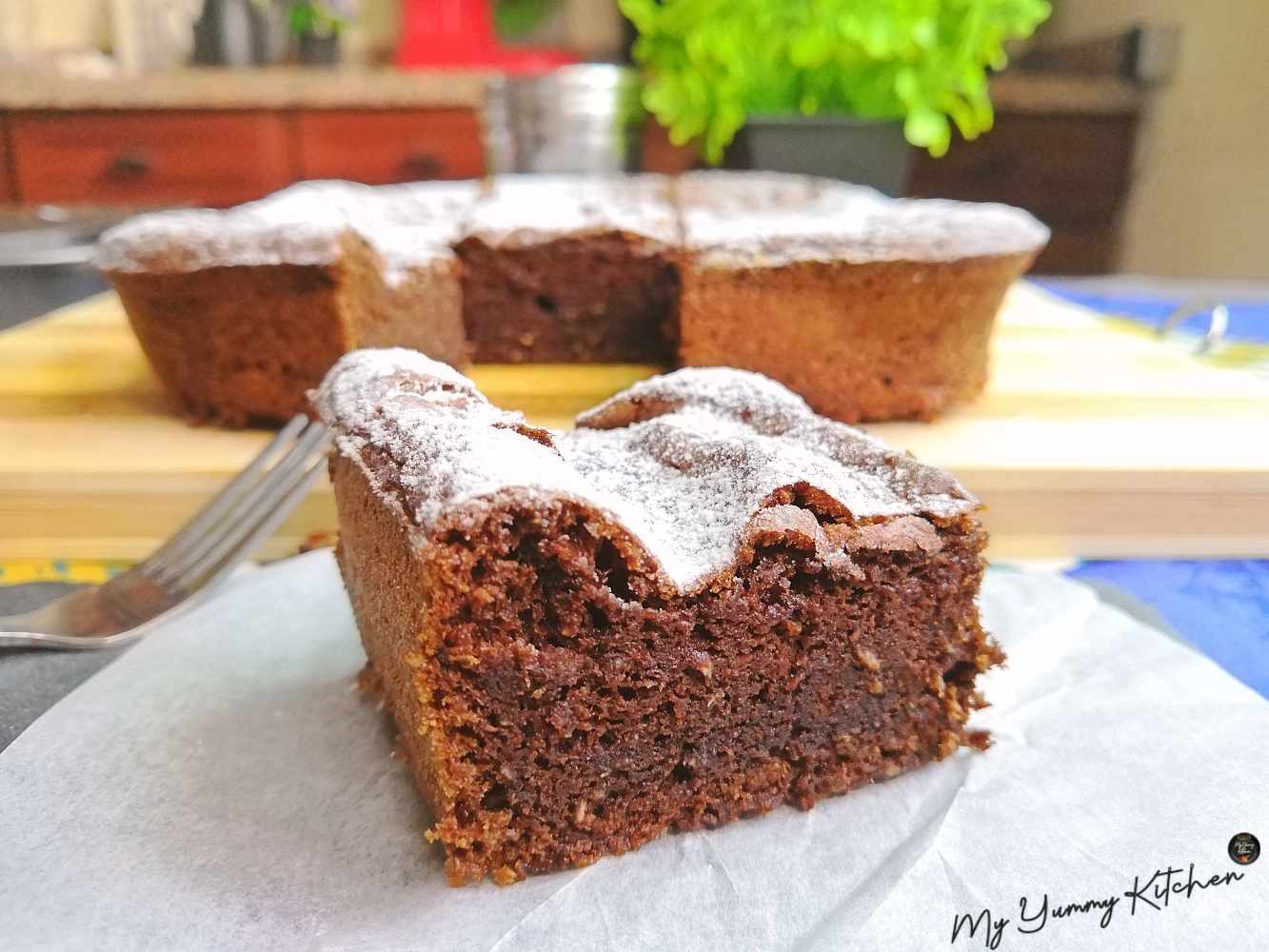 Gâteau Chocolat – Noix de Coco | Sans Farine Sans Lactose