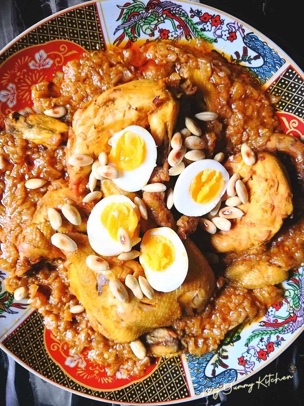 Poulet Super Tendre et sa Sauce aux Oignons ( Poulet Mhamer )
