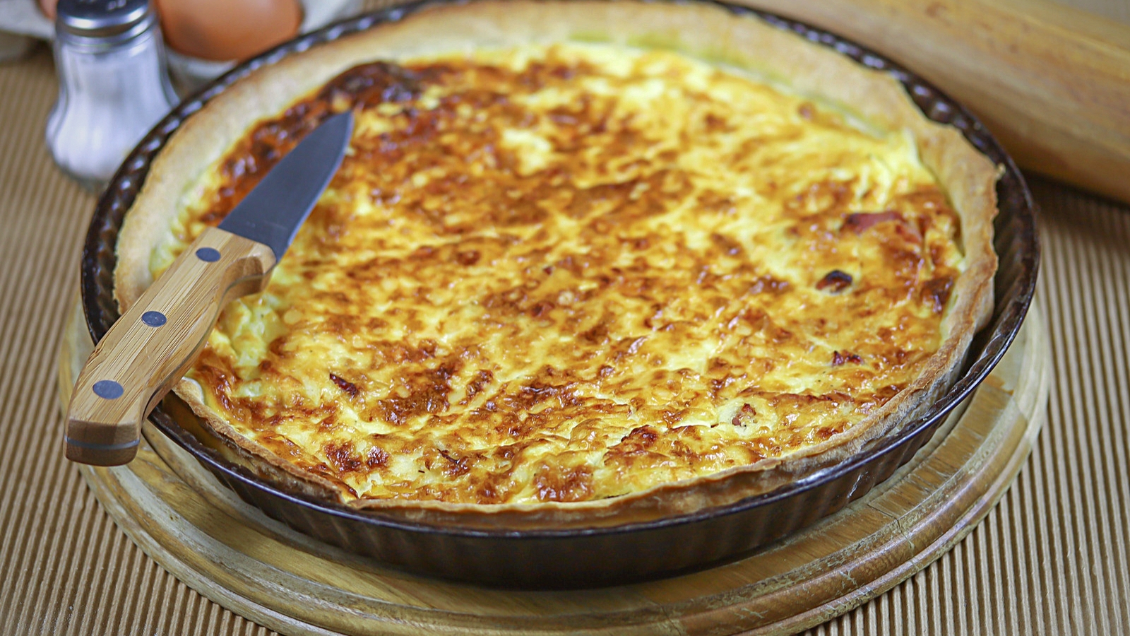 Quiche aux Oignons Caramélisés