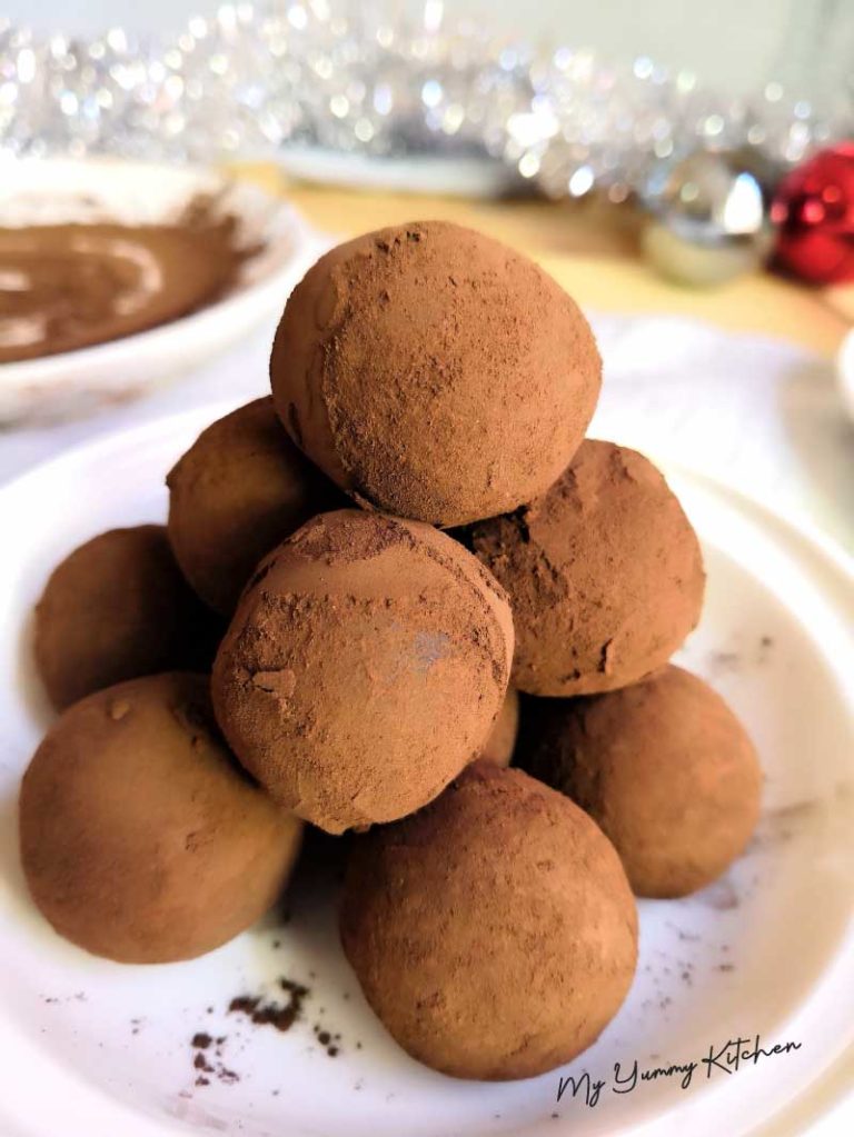 Easy to make Chocolate Truffles (2 ingredients only) My Yummy Kitchen